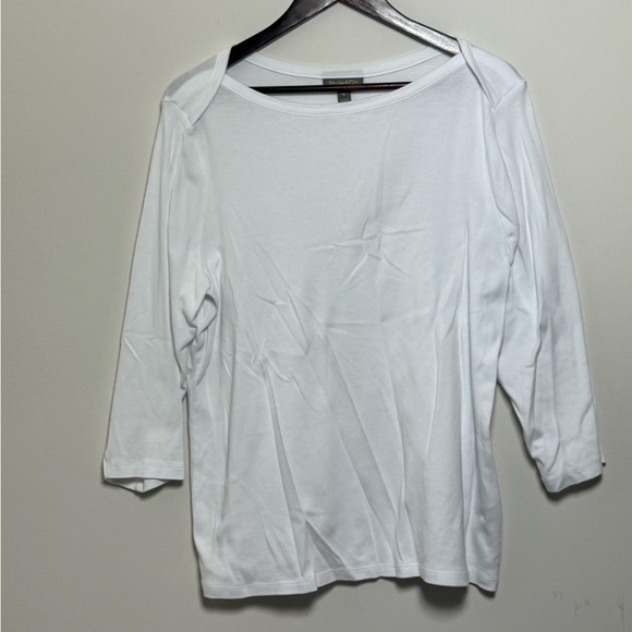 Style & Co. White 3/4 Sleeve Top XL - Picture 1 of 4